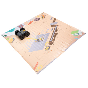 rugged robot construction site mat